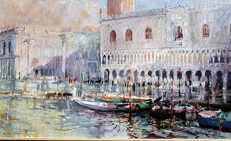 DOGES PALACE in oil - VENICE